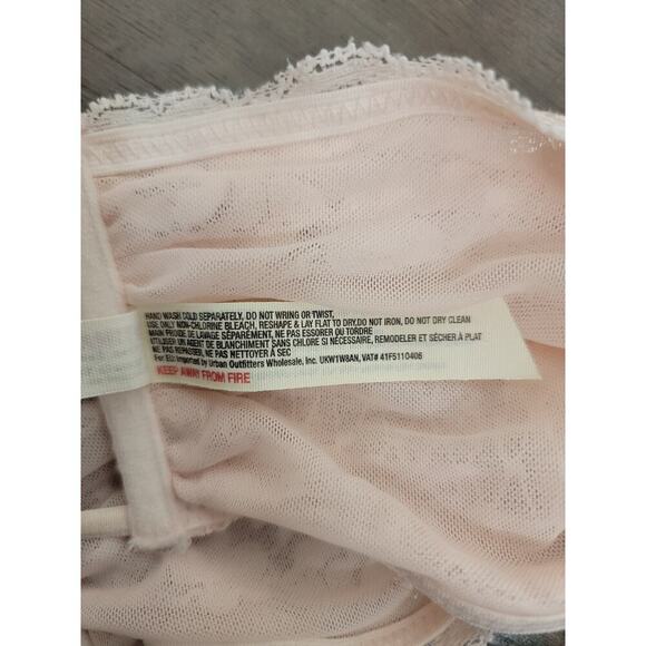 Free People Womens Bandeau Bralette Small Bra Lace Strappy Intimately - Picture 8 of 9